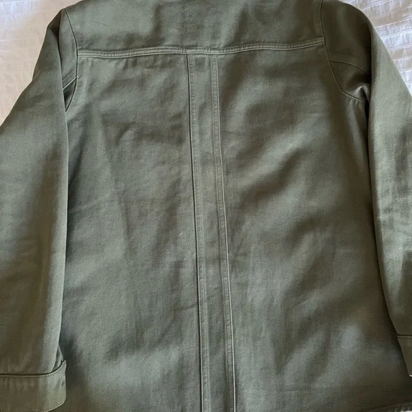 NWOT Sézane Will Jacket- size S - khaki - Picture 4 of 7